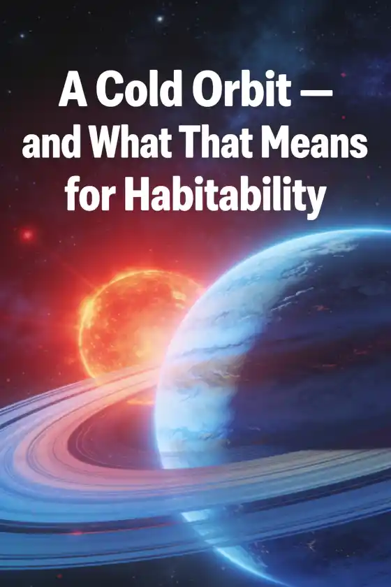 Meet GJ 887 d: A Mini-Neptune Around a Small Red Star – A Cold Orbit — and What That Means for Habitability