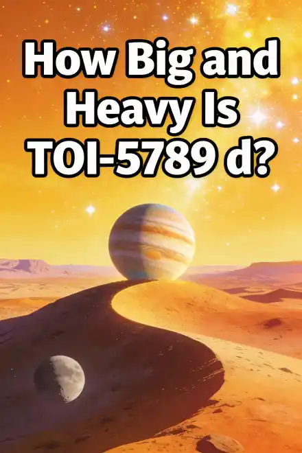 Meet TOI-5789 d: A Super-Earth Around a Orange Star – How Big and Heavy Is TOI-5789 d?