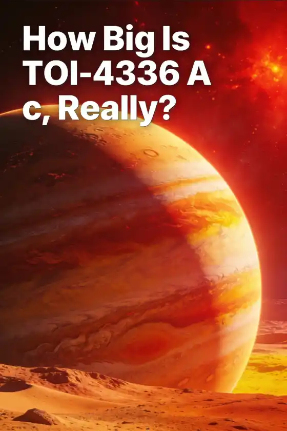 TOI-4336 A c: Getting to Know a Super-Earth – How Big Is TOI-4336 A c, Really?