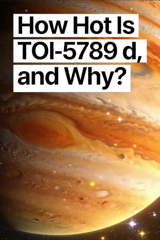 Meet TOI-5789 d: A Super-Earth Around a Orange Star – How Hot Is TOI-5789 d, and Why?