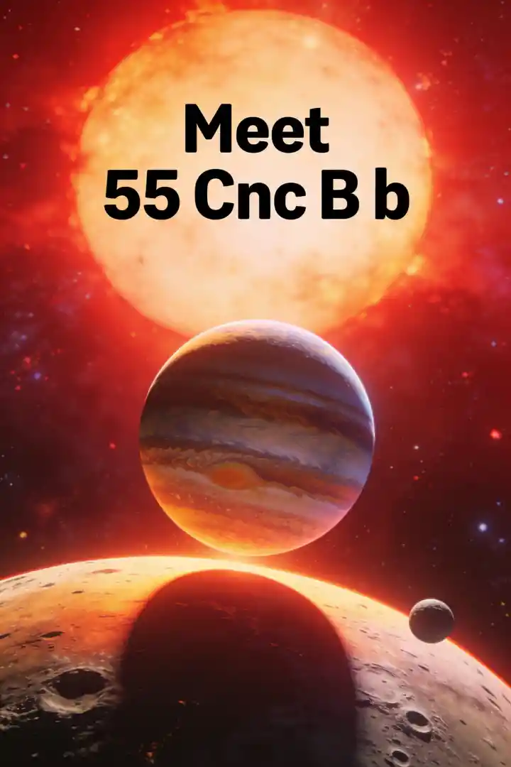 Meet the 55 Cnc B System: 7 Worlds Around One Star – Meet 55 Cnc B b
