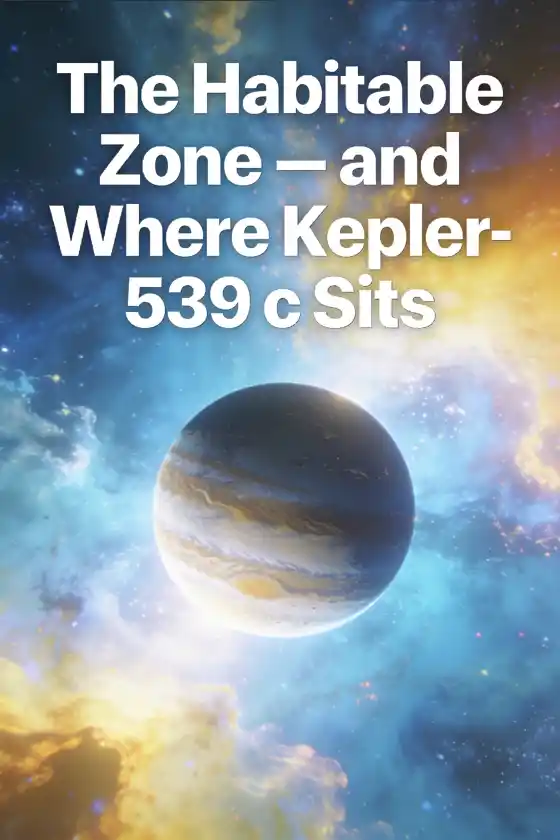 Could Kepler-539 c Be Friendly to Life? – The Habitable Zone — and Where Kepler-539 c Sits