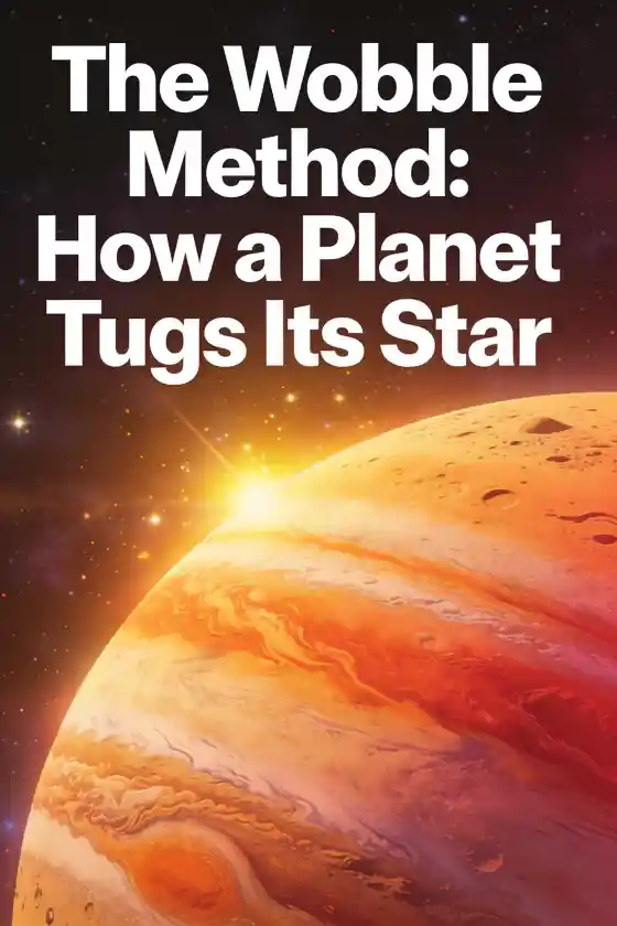 How Did We Find TOI-5734 b? – The Wobble Method: How a Planet Tugs Its Star