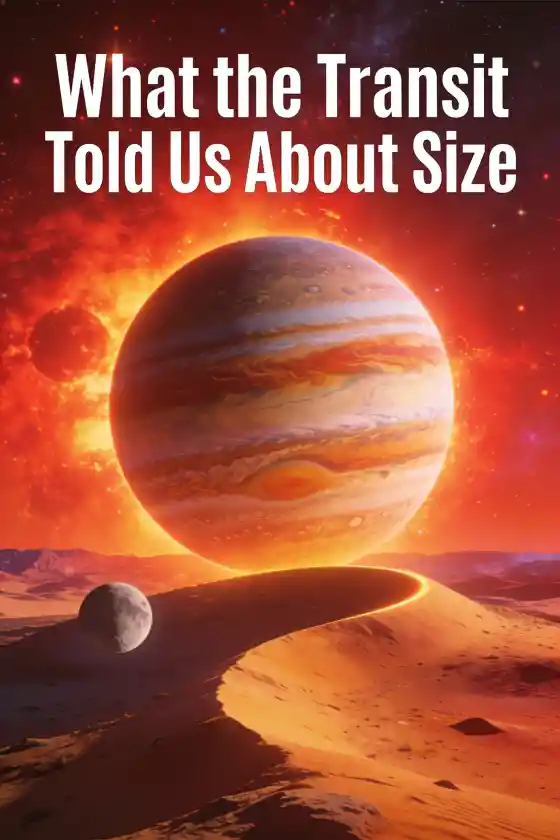 How Did We Find TOI-1080 b? – What the Transit Told Us About Size