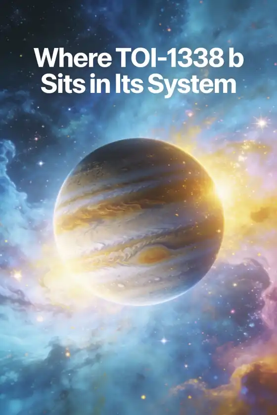 Is TOI-1338 b in the Goldilocks Zone? – Where TOI-1338 b Sits in Its System