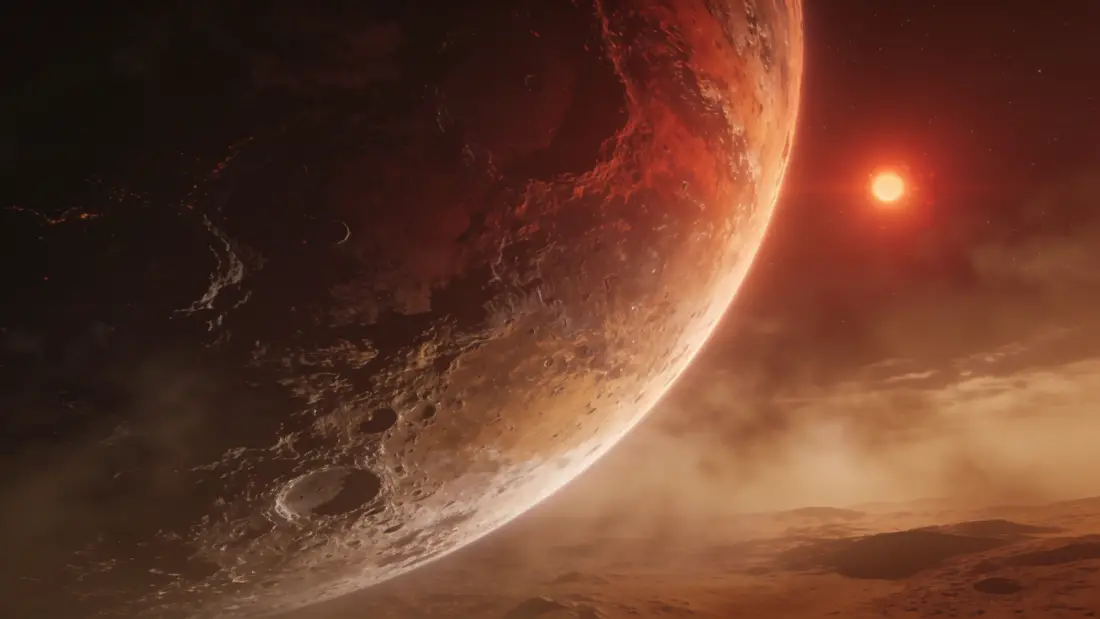 GJ 887 b: A World 10.7 Light-Years From Earth