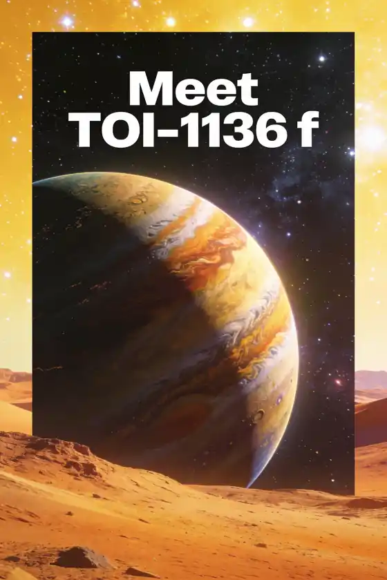 Meet the TOI-1136 System: 6 Worlds Around One Star – Meet TOI-1136 f