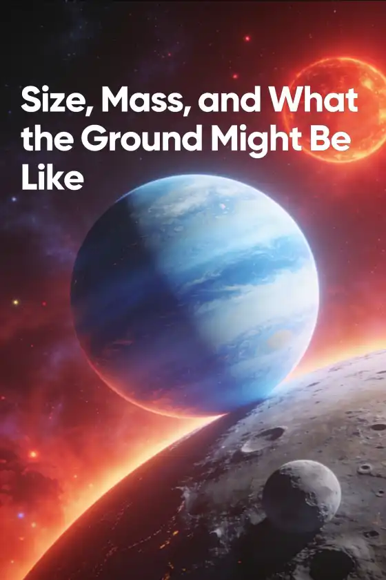 Could Wolf 1069 b Be Friendly to Life? – Size, Mass, and What the Ground Might Be Like