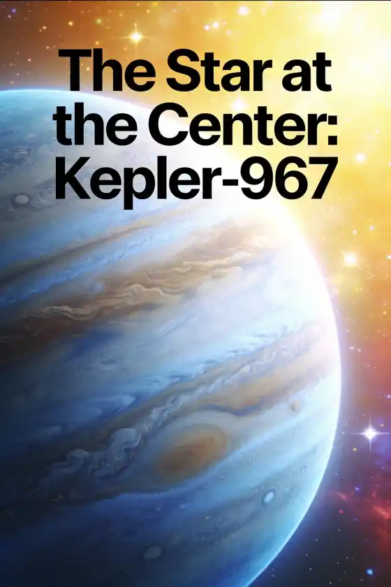Kepler-967 c: A World Where Water Might Be Possible – The Star at the Center: Kepler-967