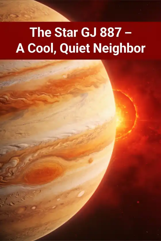 GJ 887 b: A World 10.7 Light-Years From Earth – The Star GJ 887 — A Cool, Quiet Neighbor