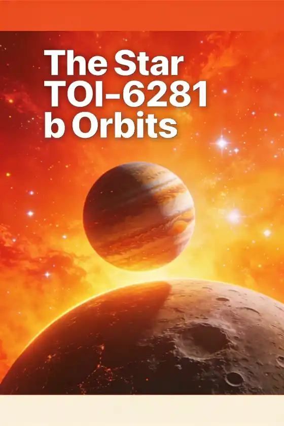 Spotting TOI-6281 b: The Transit Method – The Star TOI-6281 b Orbits