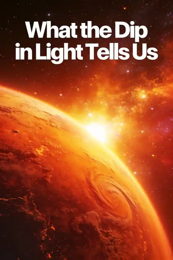 Spotting TOI-6281 b: The Transit Method – What the Dip in Light Tells Us