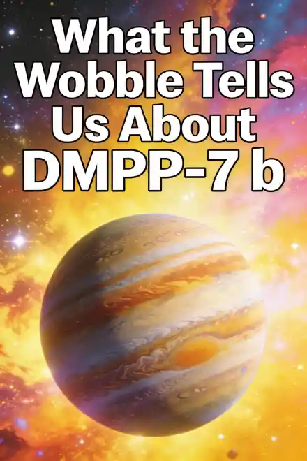 Spotting DMPP-7 b: The Wobble (Radial Velocity) Method – What the Wobble Tells Us About DMPP-7 b