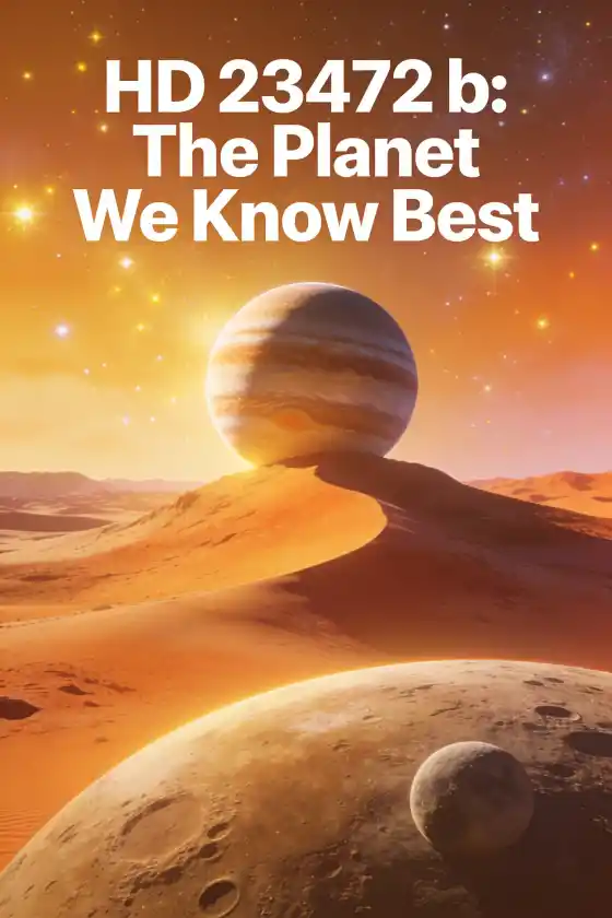 HD 23472: A Family of Worlds Around One Star – HD 23472 b: The Planet We Know Best