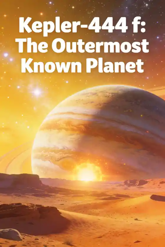 Kepler-444: A Family of Worlds Around One Star – Kepler-444 f: The Outermost Known Planet