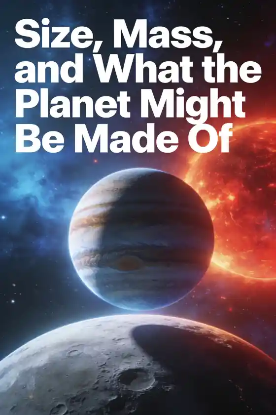 K2-332 b: A World Where Water Might Be Possible – Size, Mass, and What the Planet Might Be Made Of