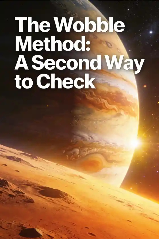 TOI-209 b: A Planet We Cannot See Directly – The Wobble Method: A Second Way to Check