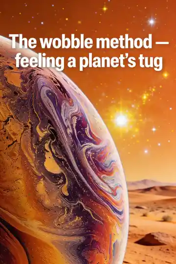 How Did We Find TOI-5777 b? – The wobble method — feeling a planet's tug