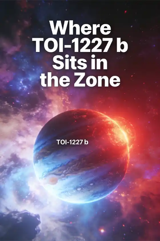 Is TOI-1227 b in the Goldilocks Zone? – Where TOI-1227 b Sits in the Zone